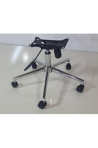 Kamusalmarket Ahtapot Yıldız Ayak+Teker+Krom Piston+Tek Kollu Mekanizma