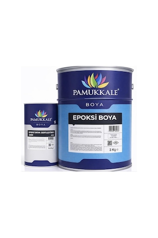 Pamukkale 4200 Epoksi Boya 3.6 Kg Ral 7035 Açık Gri