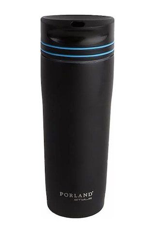 Porland Termo Mavi Çizgili Termos 380cc Sku: Smg8690010527189 Açık