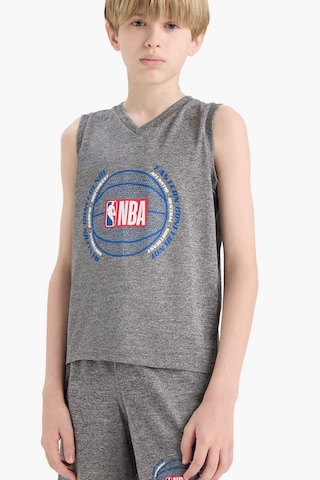 Defacto Erkek Çocuk Nba Wordmark V Yaka Atlet E4847a825hsgr210 Gri