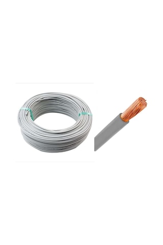 Seval H50v-k 0.75-gr ,gri 0.75mm² 1-damar/çok Telli 1-mt Nyaf Kablo