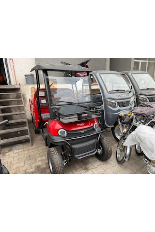Skyjet VP Cargo 4 Tekerli Elektrikli Motosiklet Kırmızı