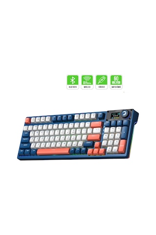 Gamepower Gasket Elite Kablolu-Kablosuz Rgb Mekanik Oyuncu Klavyesi