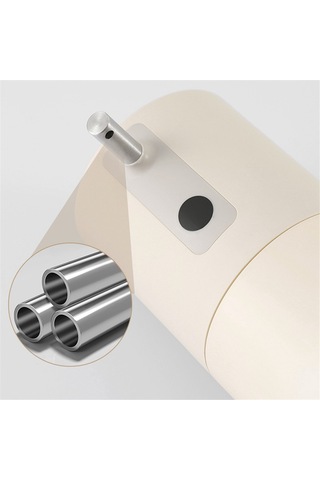 Anjiexun Otomatik Köpük Sabunluk Şarj Edilebilir Temassız Köpük Bej