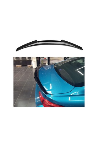 Bmw 4 Serisi F36 M4 Style Bagaj Üstü Spoiler Piano Black