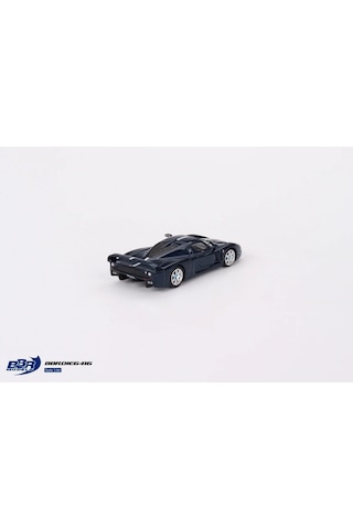 Mini Gt 1/64 Bbr Maserati Mc12 Stradale Blue Metallic W/ Stripe Bbrdıe6416