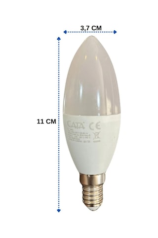 Ct-4079 7w Buji Led Ampul 3200k Günışığı E14 5 Adet 5'li Gün Işığı E14 Led Ampul 7 Watt Yok Tr