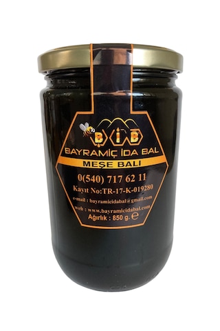 Bayramiç İda Bal Meşe Balı 850 G