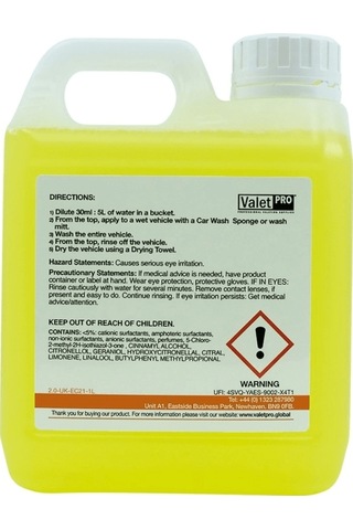 Valet Pro Advanced Poseidon - Cilalı Parlatıcı Şampuan 1lt