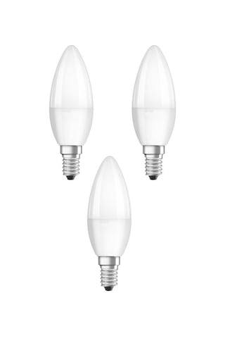 Şahnet 6w Led Mum Ampul Beyaz Işık 6500k 3 Adet - E14
