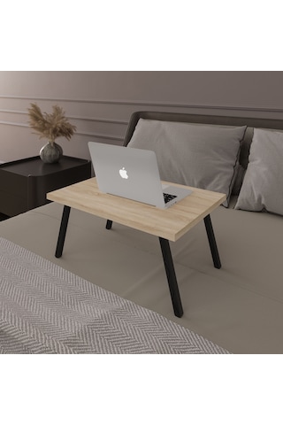 Katlanır Laptop Çalışma Masası-laptopmasa01-sonoma Sonoma