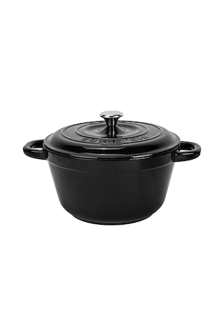 Lava Döküm Yuvarlak Tencere Döküm Demir Kapak New Heritage Serisi Çap(Ø)24cm.