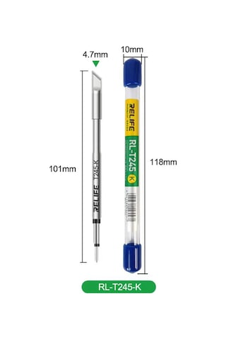 Relife Rl-t245-k Balta Tip Entegre Havya Ucu T245 Profesyonel Lehimleme Kartuş Ucu