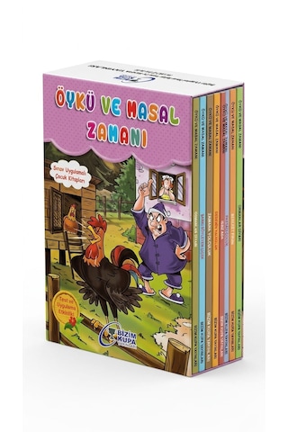 3 Ve 4.Sınıf İçin Öykü Ve Masal Zamanı 8 Kitap Fms
