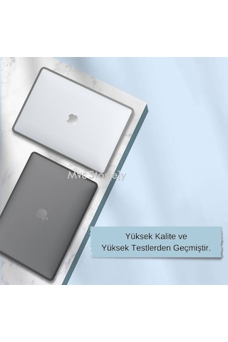 Macbook Air Kılıf 15.3 İnç M2-m3-m4, Tpu Outdoor Air 15 A2941 A3114 A3241 İle Uyumlu Siyah