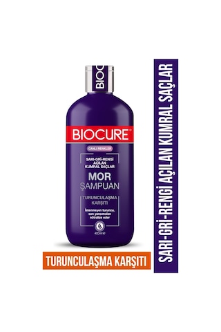 Biocure Turunculaşma Karşıtı Mor Şampuan 400 ML