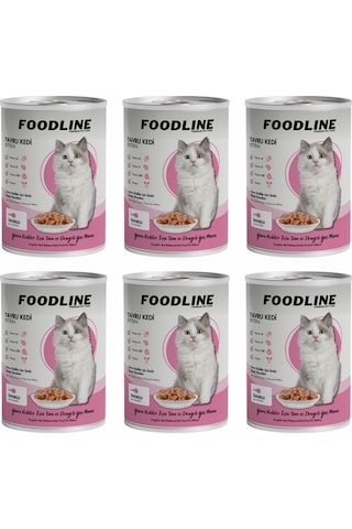 Foodline Tavuklu Yavru Kedi Konservesi 6 x 400 G