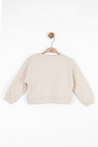 Nk Kids Kız Çocuk Sweatshirt 37602 Krem