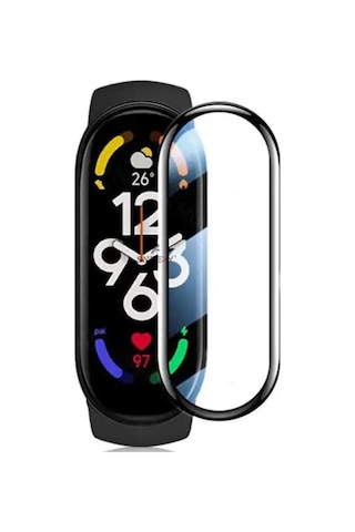 Newface Xiaomi Mi Band 5 Polymer Nano Ekran Koruyucu - Şeffaf
