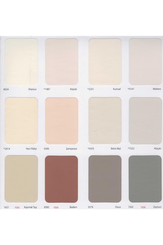 Dyo Beşyıldız Plastik İç Cephe Boyası 10 Kg Buz Gümüşü