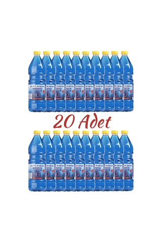 Autofresh 4 Mevsim Oto Cam Suyu 1 Litre 20 Adet Set -3 Derece