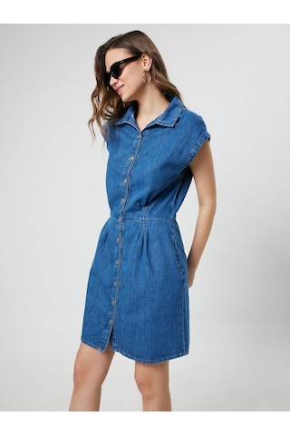 LOFT Slim Fit Kadın Elbise Lf2032645 Q1.v1 Denim