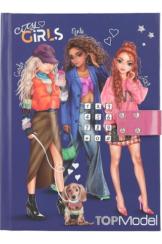 Topmodel Kodlu Ve Sesli Günlük Şehir Kızları 0412711 A