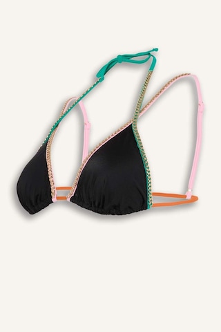 Defacto Lilyrose X Defacto Regular Fıt Bikini Üstü H8839ax26hsbk81 Siyah-bk81
