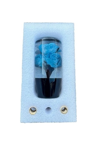 Güllü Vites Topuzu Mavi Diğer