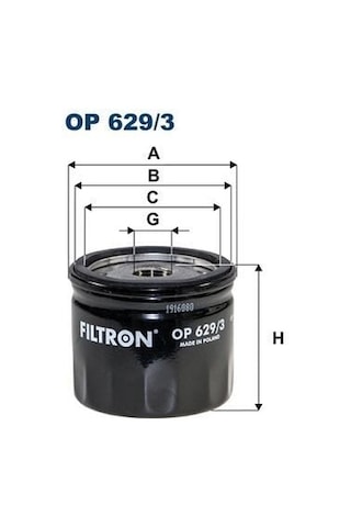 Fıltron Yağ Fıltresı Ford Focus Iv 1.0 Ecoboost 208-