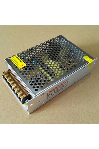 Gajeena 12v 10a 120w Alüminyum Kasa Anahtar Güç Kaynağı, Aşırı Yük/kısa Devre Korumalı, Cctv Kamerası Ve Led Işıklar İçin Sabit Voltaj
