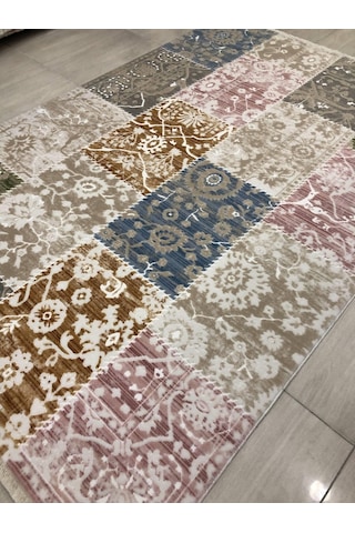 Kaşmir Halı Armina 160X235 Ae 0359 Patchwork Pudra Vizon 4 M2 Hal