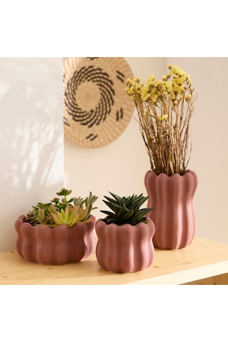Karaca Home Valeria Saksı 19,9x19,9x10 Cm TEK EBAT