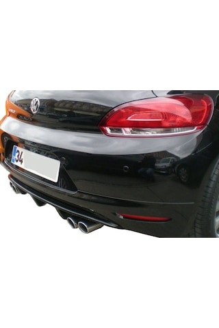 Volkswagen Scirocco (2009-2014) Sağ-sol Çift Çıkışlı Arka Tampon