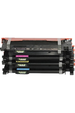 Premium® Samsung CLP365 Uyumlu 4 Renk Toner Seti