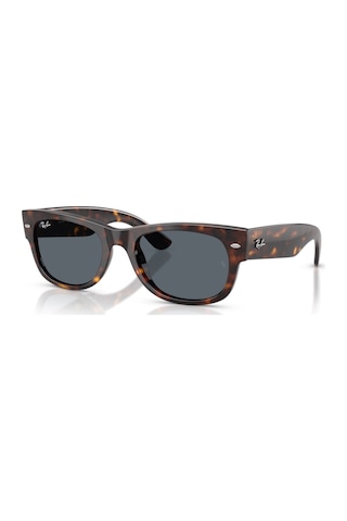 Ray-ban Rb 0832s 902r5 55 Mega Wayfarer Unisex Kare Kırçıllı Kahverengi Güneş Gözlüğü Kahverengi