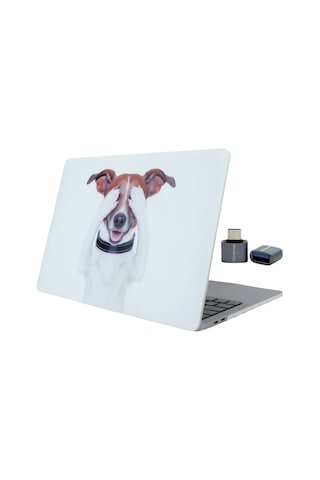 Macbook Pro Kılıf 13inç M1-m2, Dog01nl Type-c Model A2338 A2289 A2251 A1706-08 A1989 A2159 İle Uyumlu Beyaz