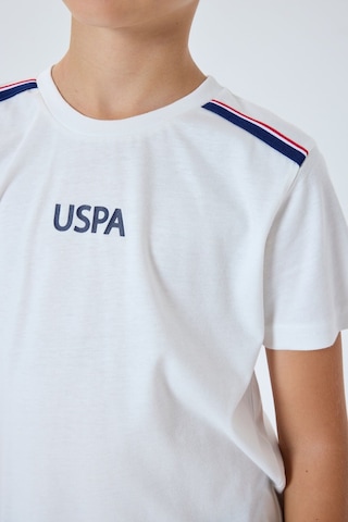 U.s. Polo Assn. Erkek Çocuk Beyaz Bermuda Takım Us2404-c-v1 Beyaz