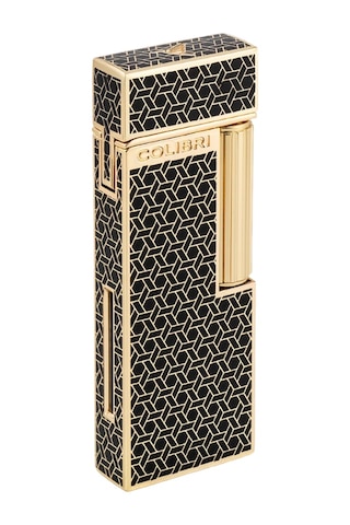 Colibri Continental Soft Flame Gold Desenli Çakmak