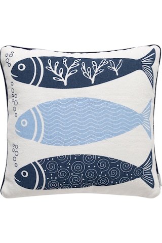 Mudo Home Marin Ocean Kırlent Lacivert 45x45