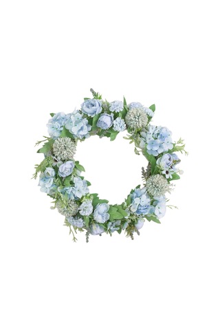 Wezone Yapay Çiçek Çelengi - Dış Mekan Dekorasyonu İçin Dayanıklı Ve Şık