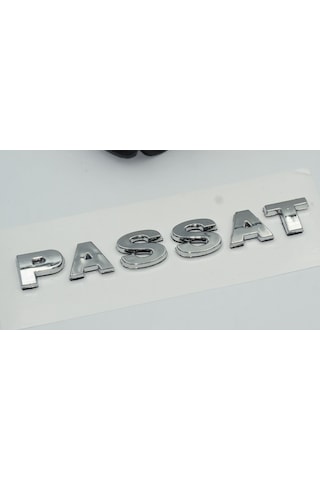Volkswagen Passat B6 B7 Bagaj 3M 3D Krom Abs Logo Amblem