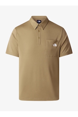 The North Face M Tanken Polo Erkek T-shirt Kahverengi