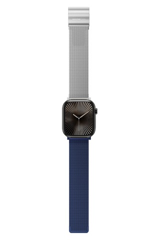 Watch 10 46mm Amazingthing Omni Styleflip Metal Hasır Kordon Gümüş