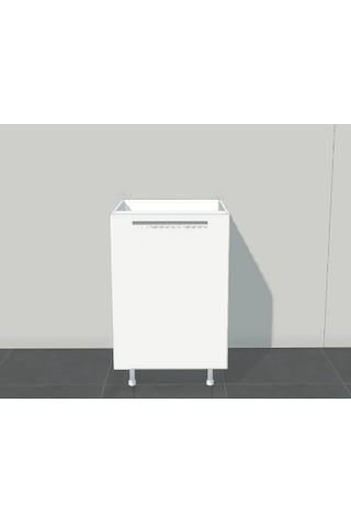 55 Cm Tek Kapak Mutfak Alt Dolabı