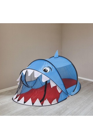 Didadodo Suntek Bebekler İçin Plaj Çadırı Hafif Köpek-balığı, Güvenli Köpek Balığı Çok Renkli