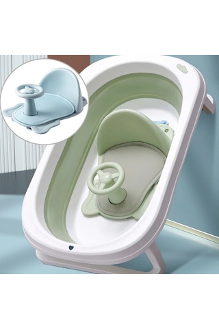 Treasure Bebek Banyo Oturağı Oturabilir/yalan Yenidoğan Kaymaz