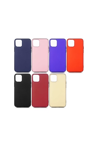 Apple Uyumlu iPhone 12 Mini Uyumlu Zore Premier Silikon Kılıf-gold Gold -
