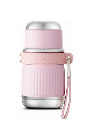 Jumbo Magic Pipetli Pembe Termos 450 Ml