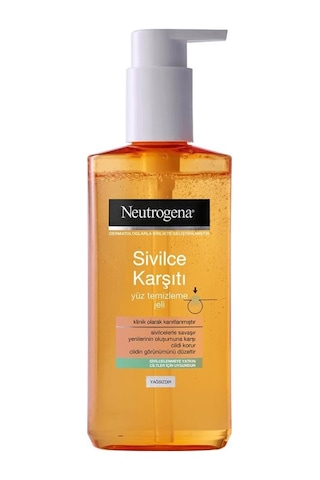 Neutrogena Sivilce Karşıtı Yüz Temizleme Jeli 200 ML Neutrogena Sivilce Karşıtı Yüz Temizleme Jeli 200 ML